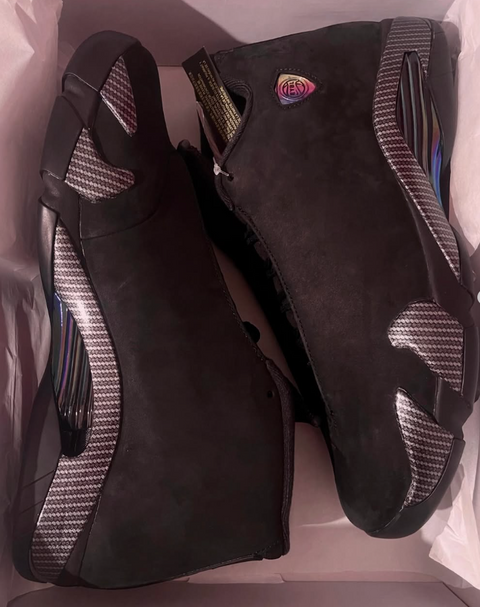 Air Jordan 14 'EYBL' Sample Brings Championship Energy To The Hardwood