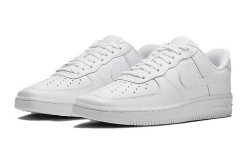 Nike Air Force 1 Low ‘Triple White’ Squares Up